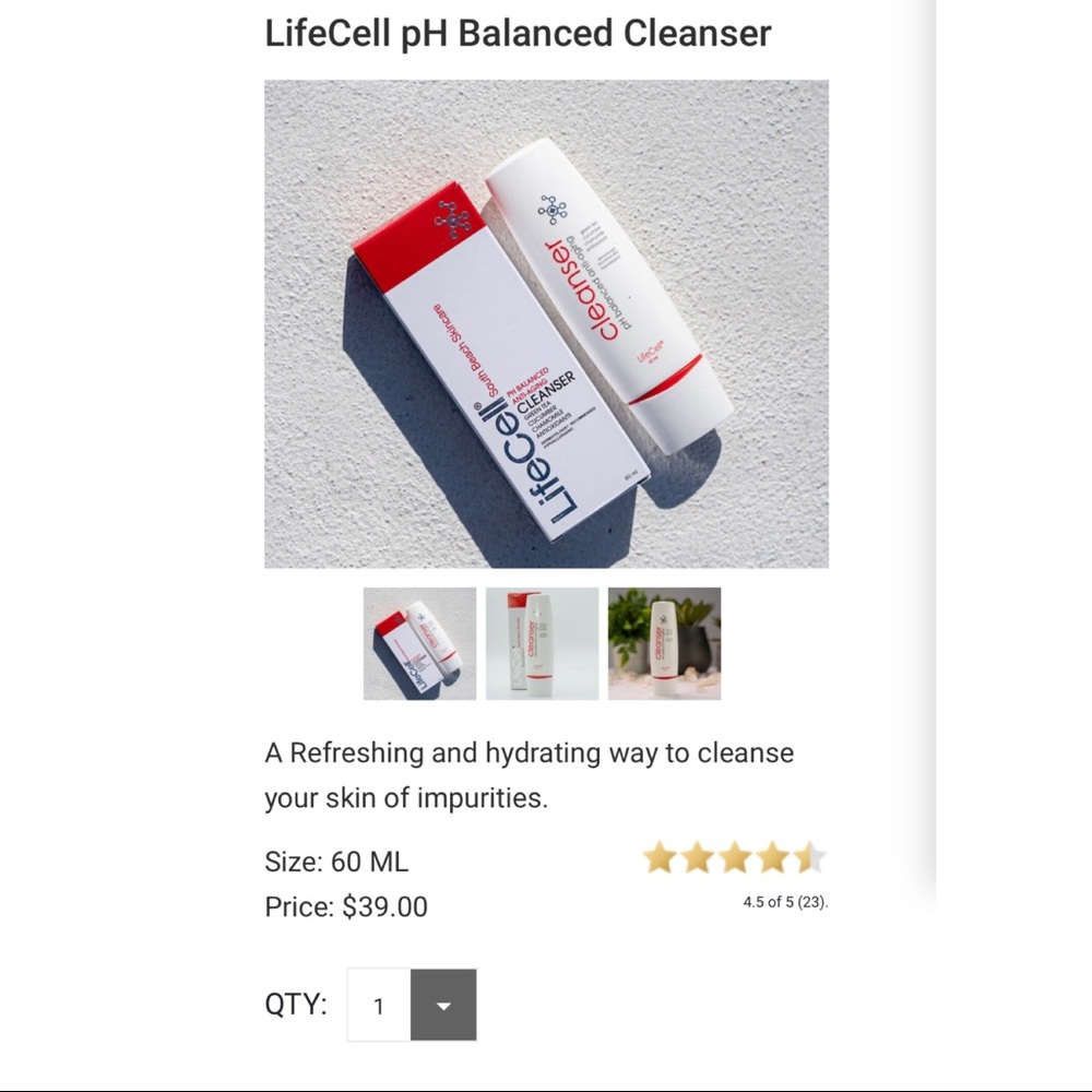 LifeCell pH Balanced Cleanser